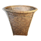 Basket in woven rattan, 1920s-1930s