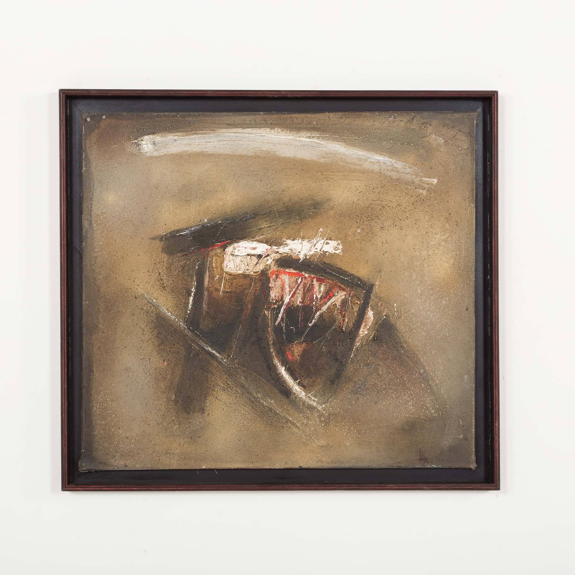 Abstract painting by Vito Montanari, 1990s