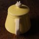 Villeroy Boch yellow earthenware teapot
