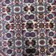 Tapis persan Bidjar vintage des années 1950, médaillon géométrique, 135 cm x 209 cm