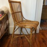 Audoux-Minnet rattan chair