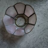 Pink mother-of-pearl lampshade