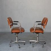 pair of armchairs vintage 1970 Tubulars