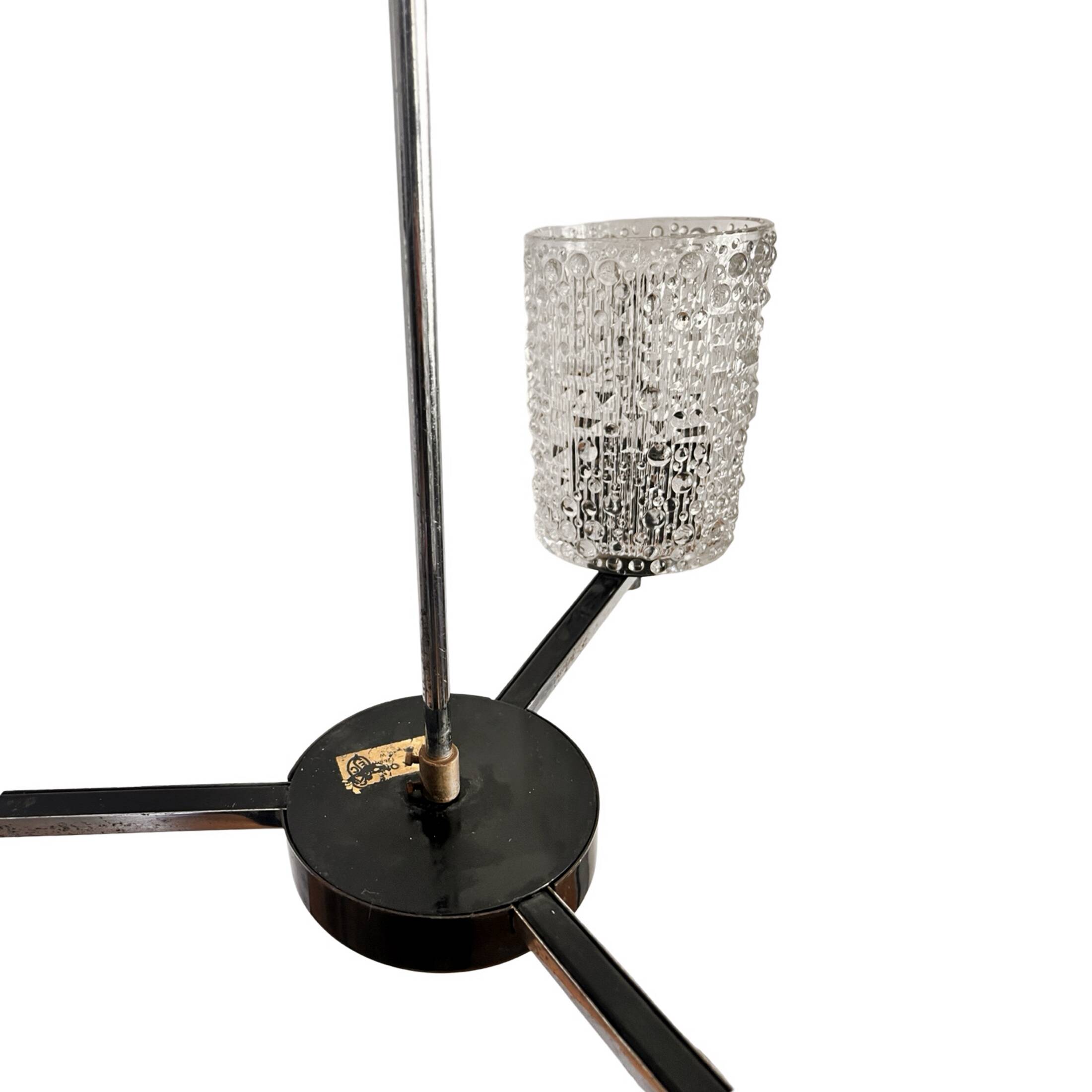 Chandelier, Lidokov type V167-1268, Czechoslovakia, 1970s