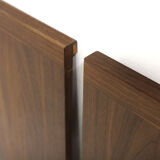 Scandinavian walnut dining table, Sweden, 1960