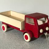 Wooden tipping lorry, vintage toy