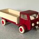Wooden tipping lorry, vintage toy