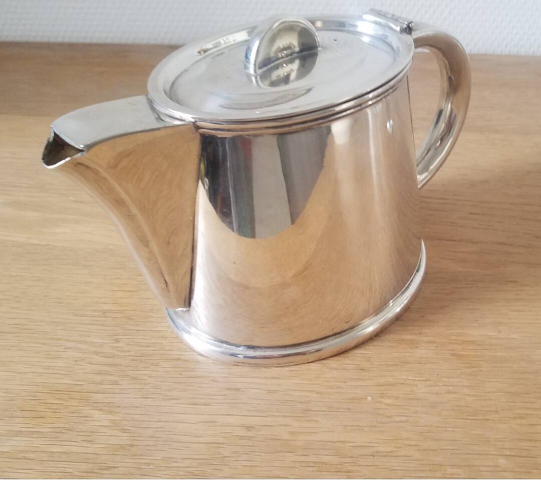 English silver-plated teapot Elkington & CO 19th century