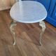 Table basse en marbre blanc de carrare