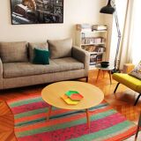 Carpet square sheep wool 164 x 169