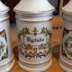 3 pots a pharmacy 19th in limoges porcelain claude caspenet