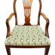 Fauteuil en acajou ancien – style Hepplewhite