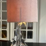 50s crystal table lamp