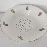 Strawberry dish porcelain drainer