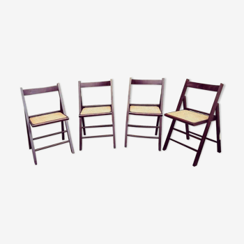 4 chaises pliantes