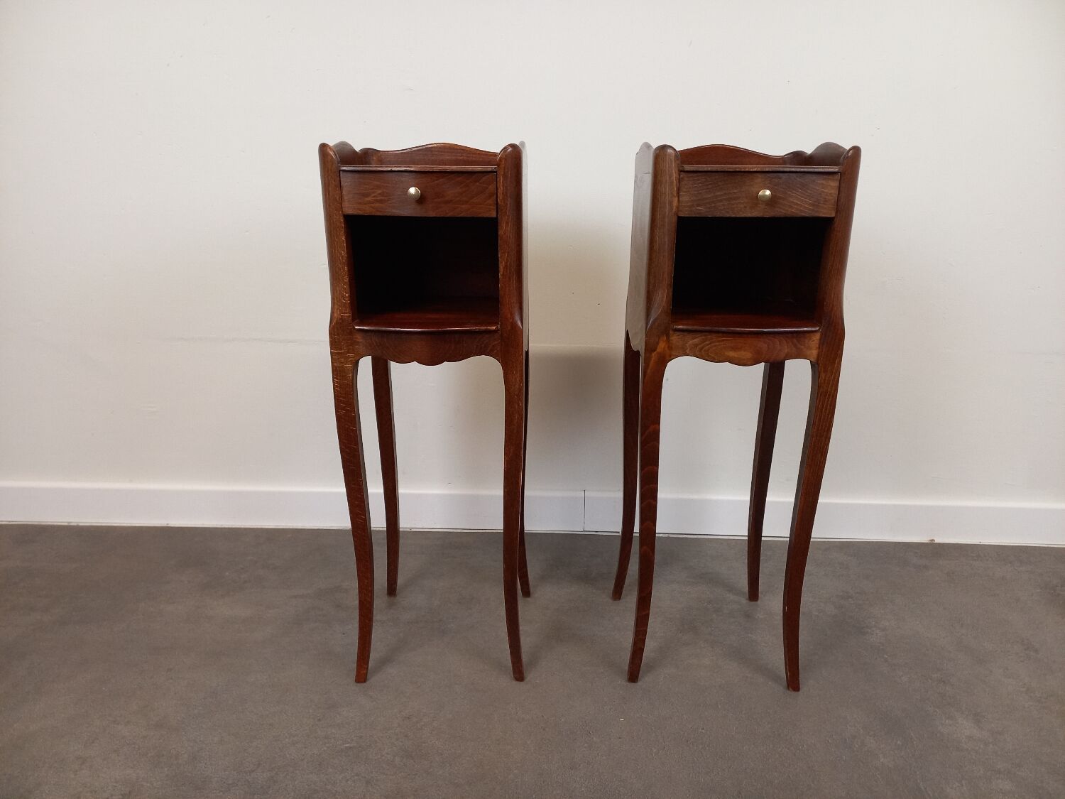 Pair of Louis XV style bedside tables