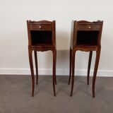 Pair of Louis XV style bedside tables