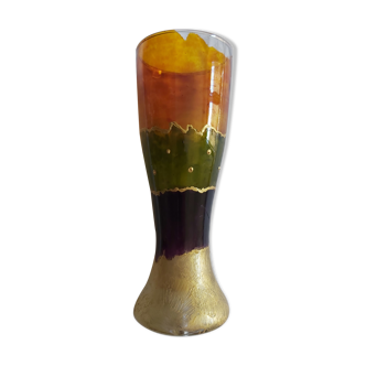 Multicolored vase