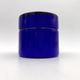 Set of glass bottles, toilet pad, Klein blue - 20th century