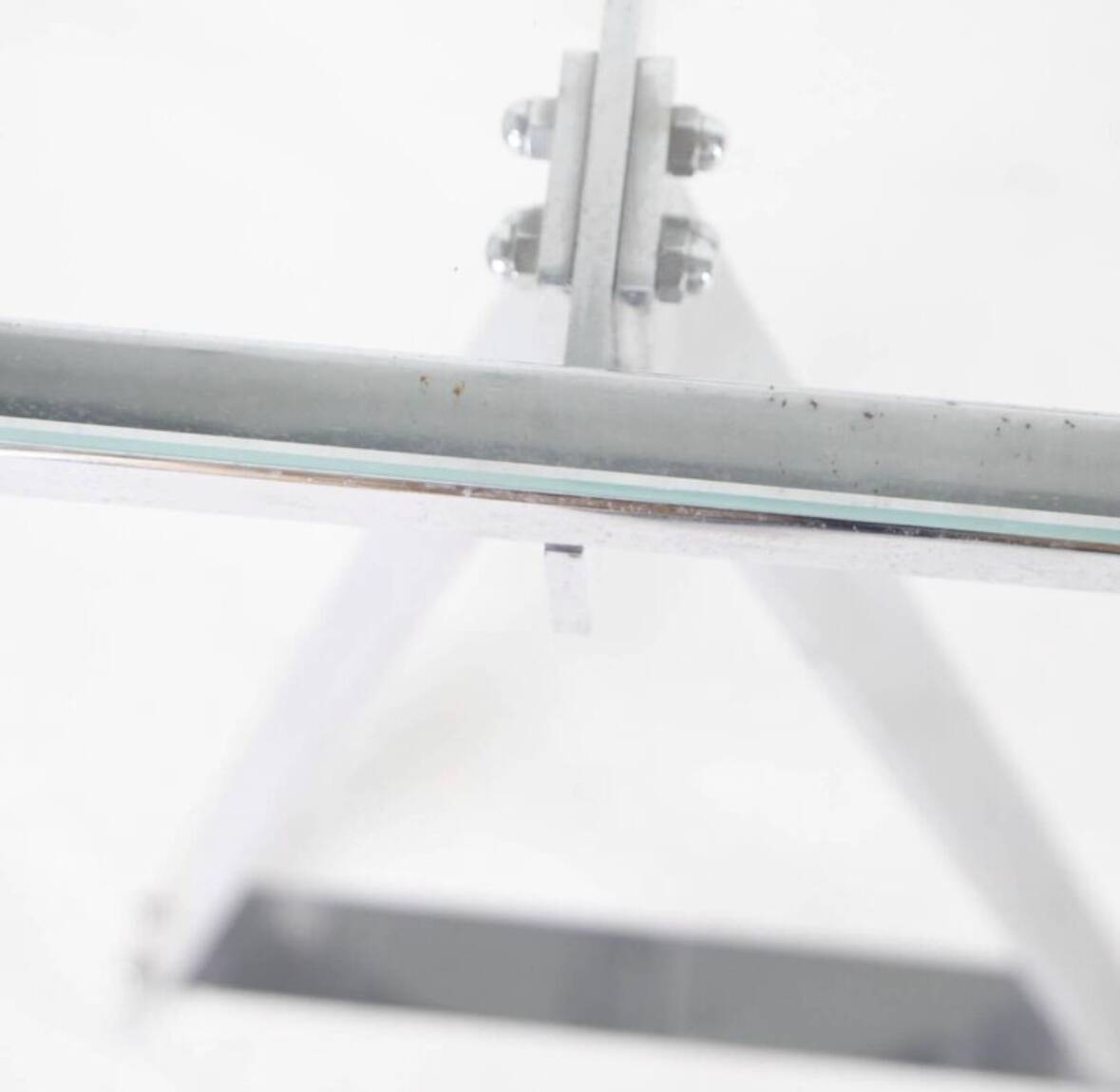 Stainless steel desk 1970