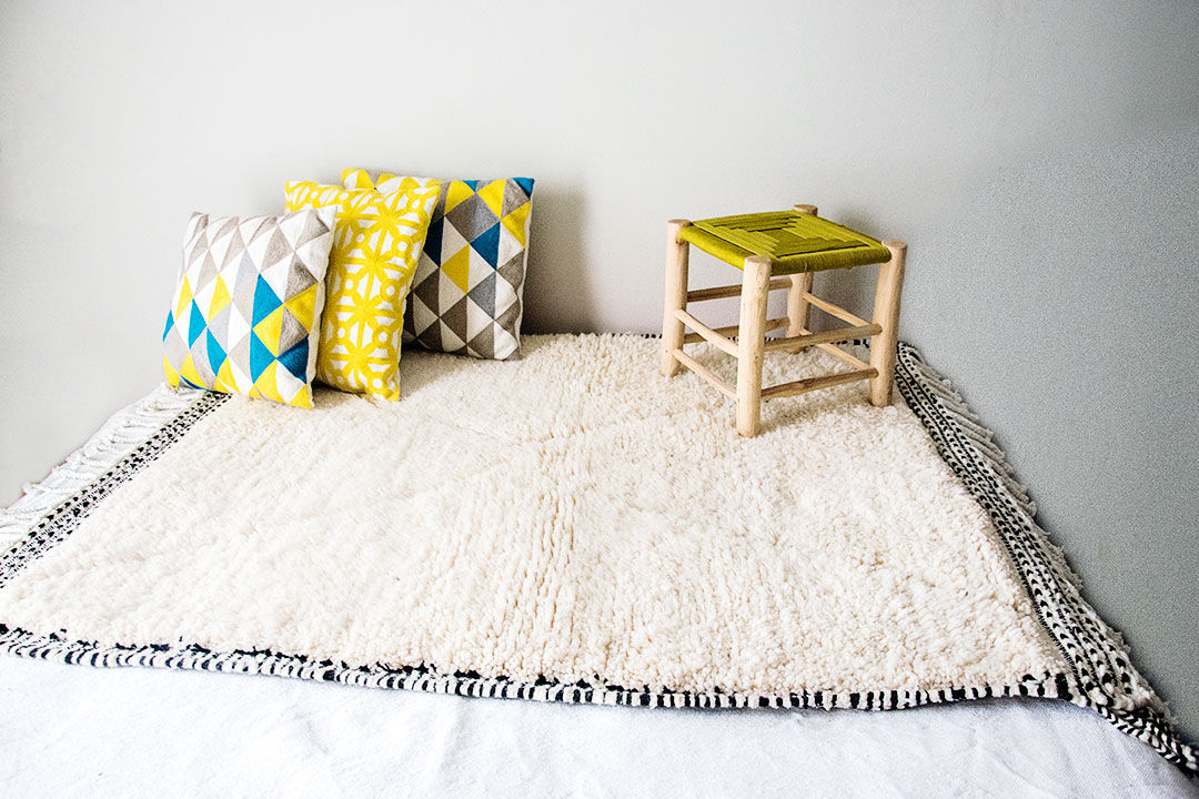 Beni ouarain carpet 100% wool 115x170