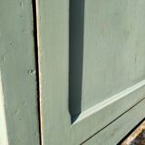 Armoire parisienne patine ancienne menthe