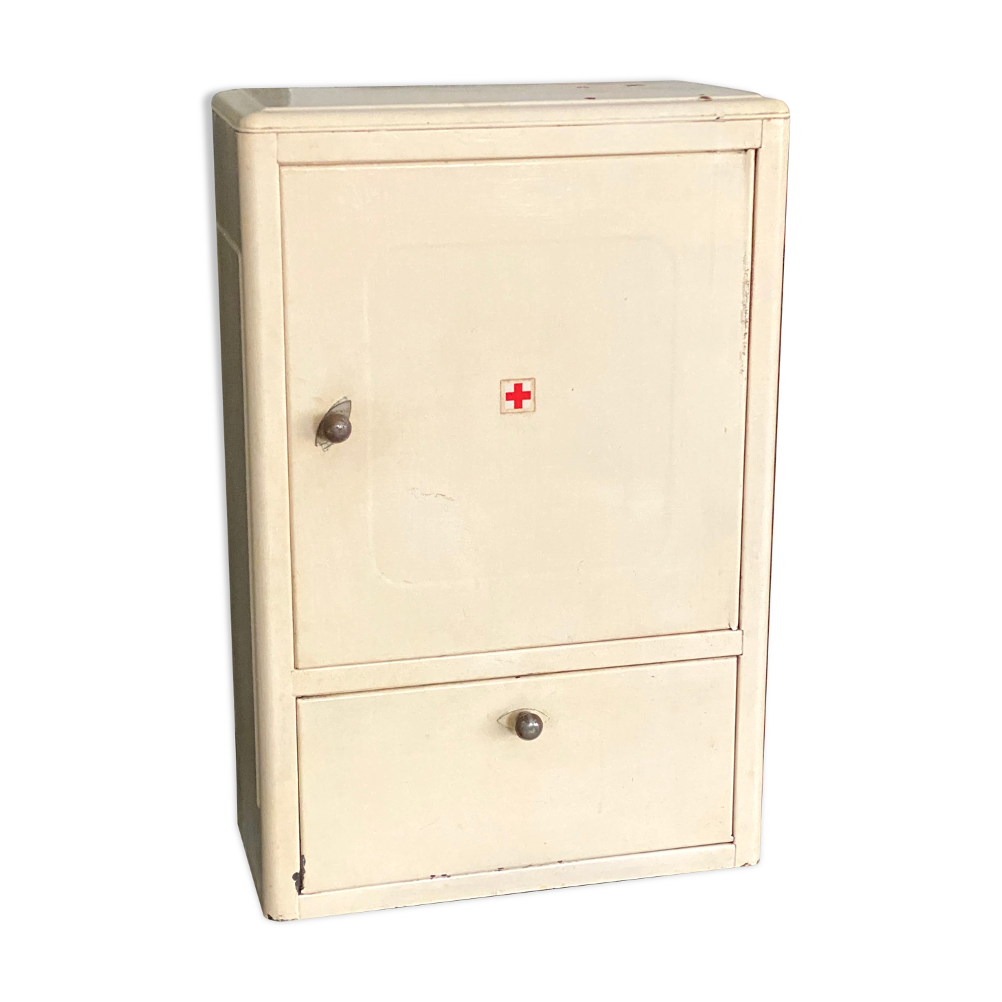 Vintage metal medicine cabinet
