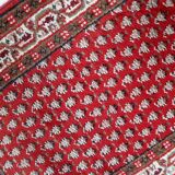 Tapis vintage fait main Seraband indien – 74 cm x 140 cm