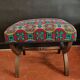 Curule stool - Pouf - Footrest - Bench
