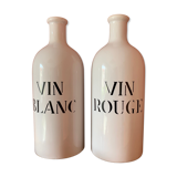 Set two bottles decoration