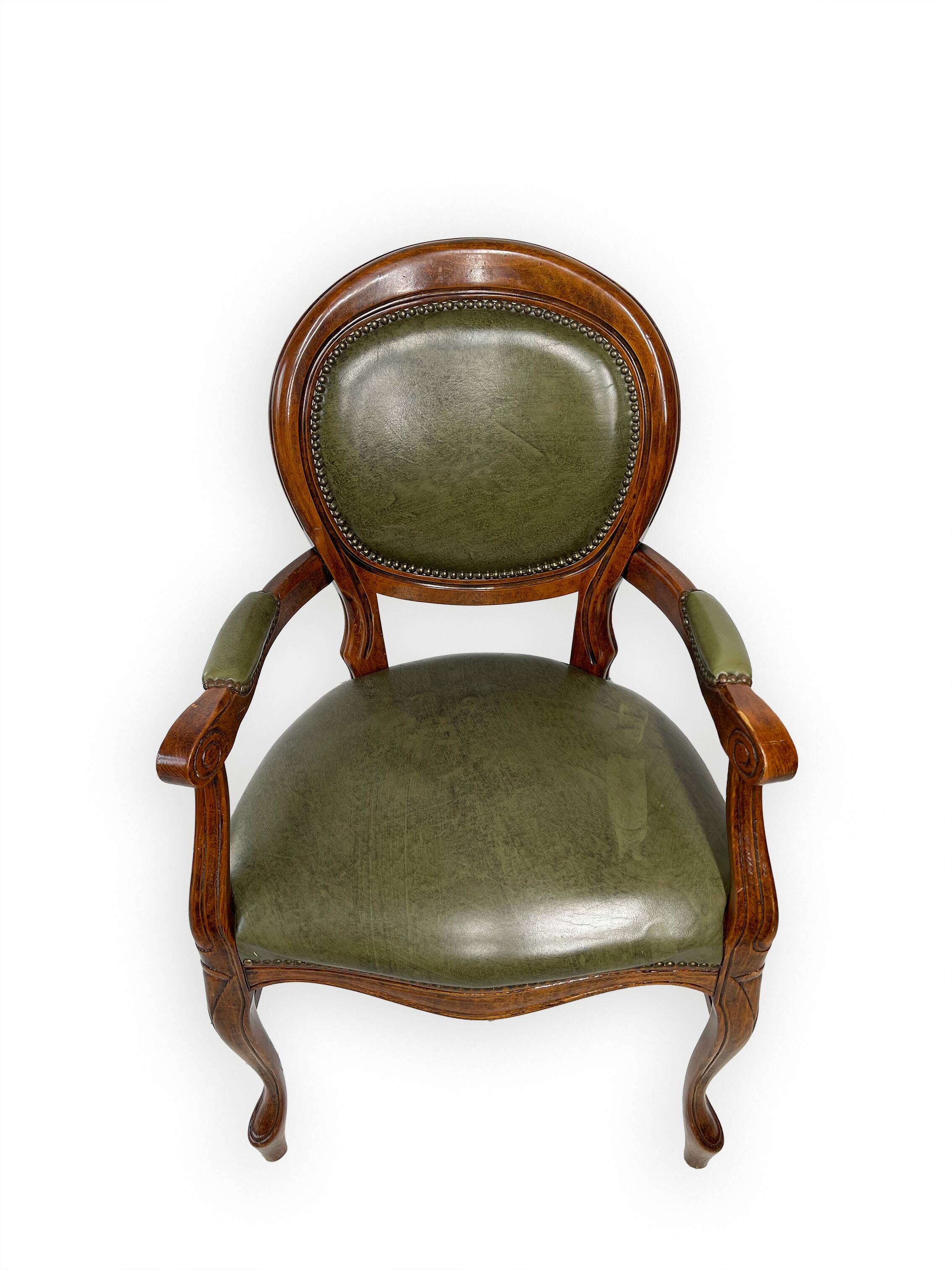 classic Chairs by Bello Sedie, Louis XV style, 2000s