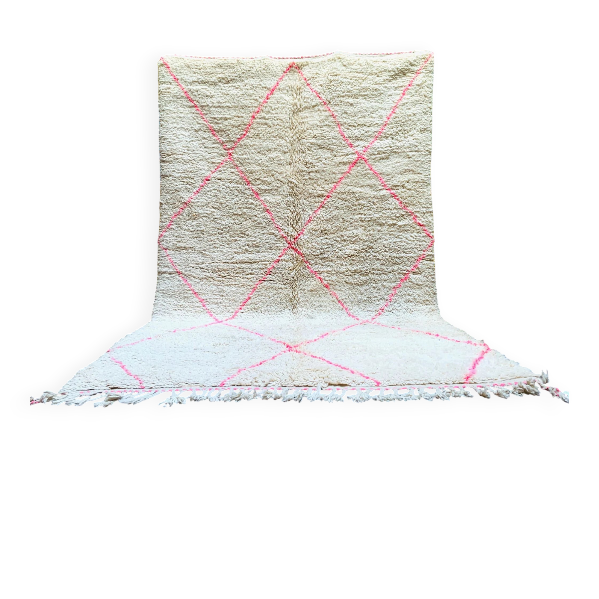 Unique handmade Berber rug 3x2 m