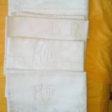 Antique embroidered fabrics RT