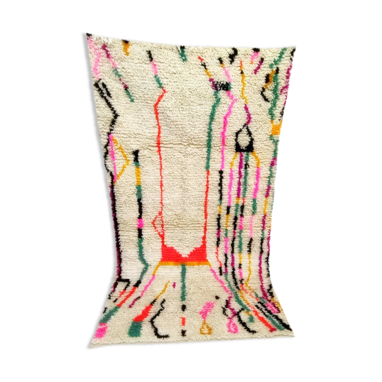 Moroccan berber carpet 165x93cm