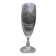 Lot de 2 flûtes à champagne / verres à dégustation gravés