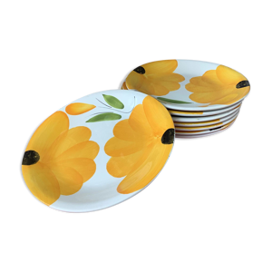 Assiettes Castellania Italy - Peintes