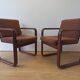 2 armchairs, B. Vogtherr for Rosenthal, 1970s