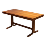 Table basse extensible en bois courbé vintage par Drevopodnik Holesov, 70's