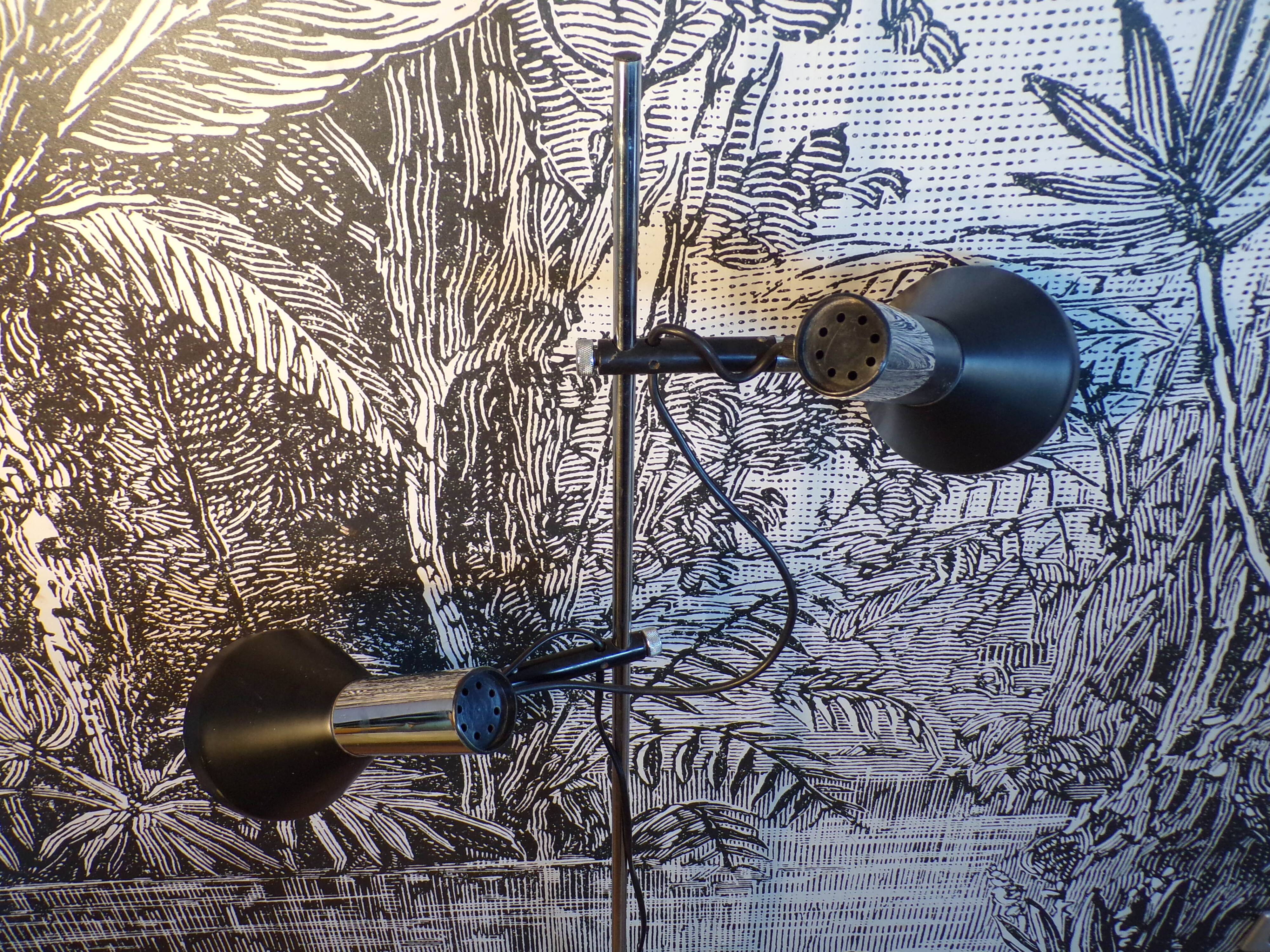 Fischer 2-light floor lamp 1970