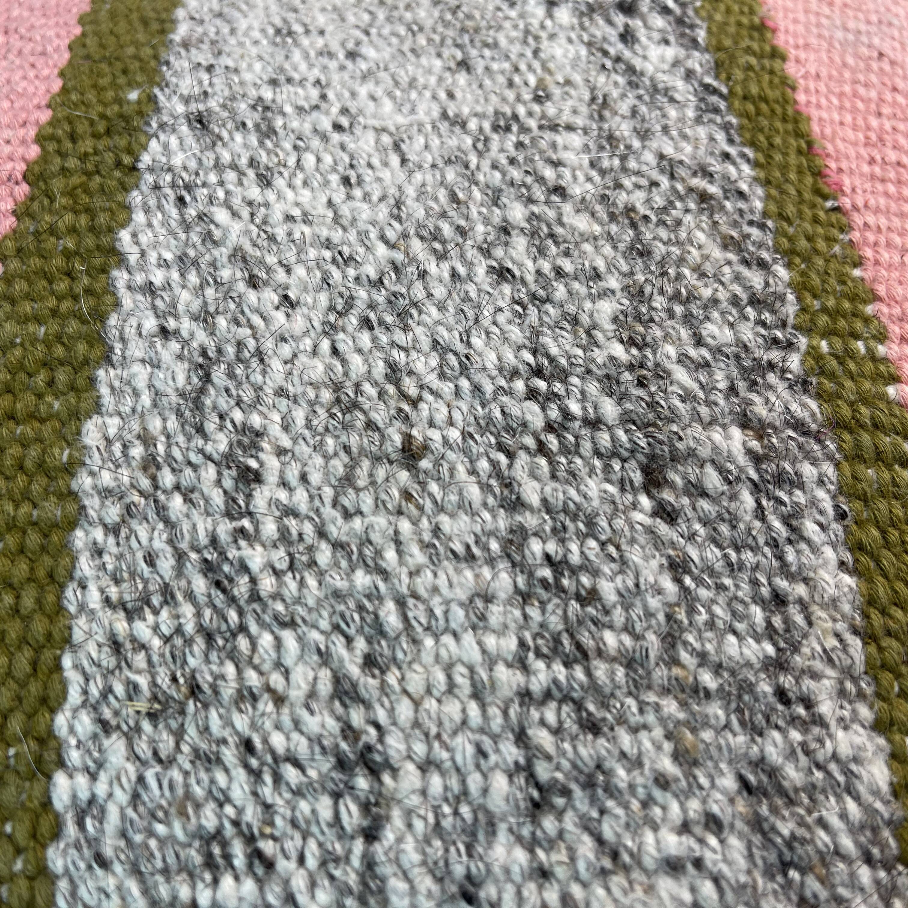 Vintage turkish kilim cushion cover 40 x 40 cm