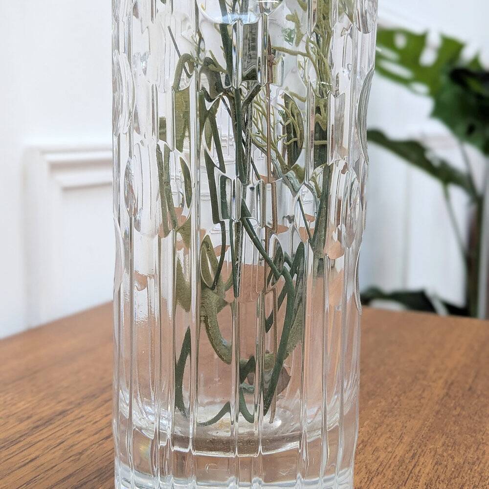 Vase vintage en verre