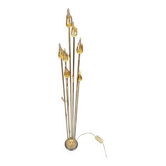 Murano glass leaf Floor Lamp, 1980s
