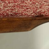 Vintage Armchair Lobster Upholstery Living Room Scandinavian, MCM, Poland 1960s