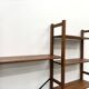 XXL Modernist Library in Solid Pine – 1950s Design – L164 cm