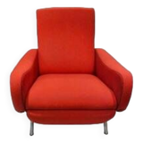 Vintage Reclining Lady Chair in Wool by Pizzetti, 1960s