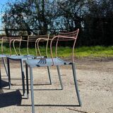 5 “piccolo” armchairs by Pascal Mourgue for Fermob