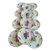 12 flat plates Villeroy & Boch 1562 "Alt Strassburg / Vieux Strasbourg"
