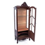 Oak display cabinet, France, around 1900. Antique.