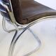 Rima Sabrina set of 4 leather dining chairs by Gastone Rinaldi