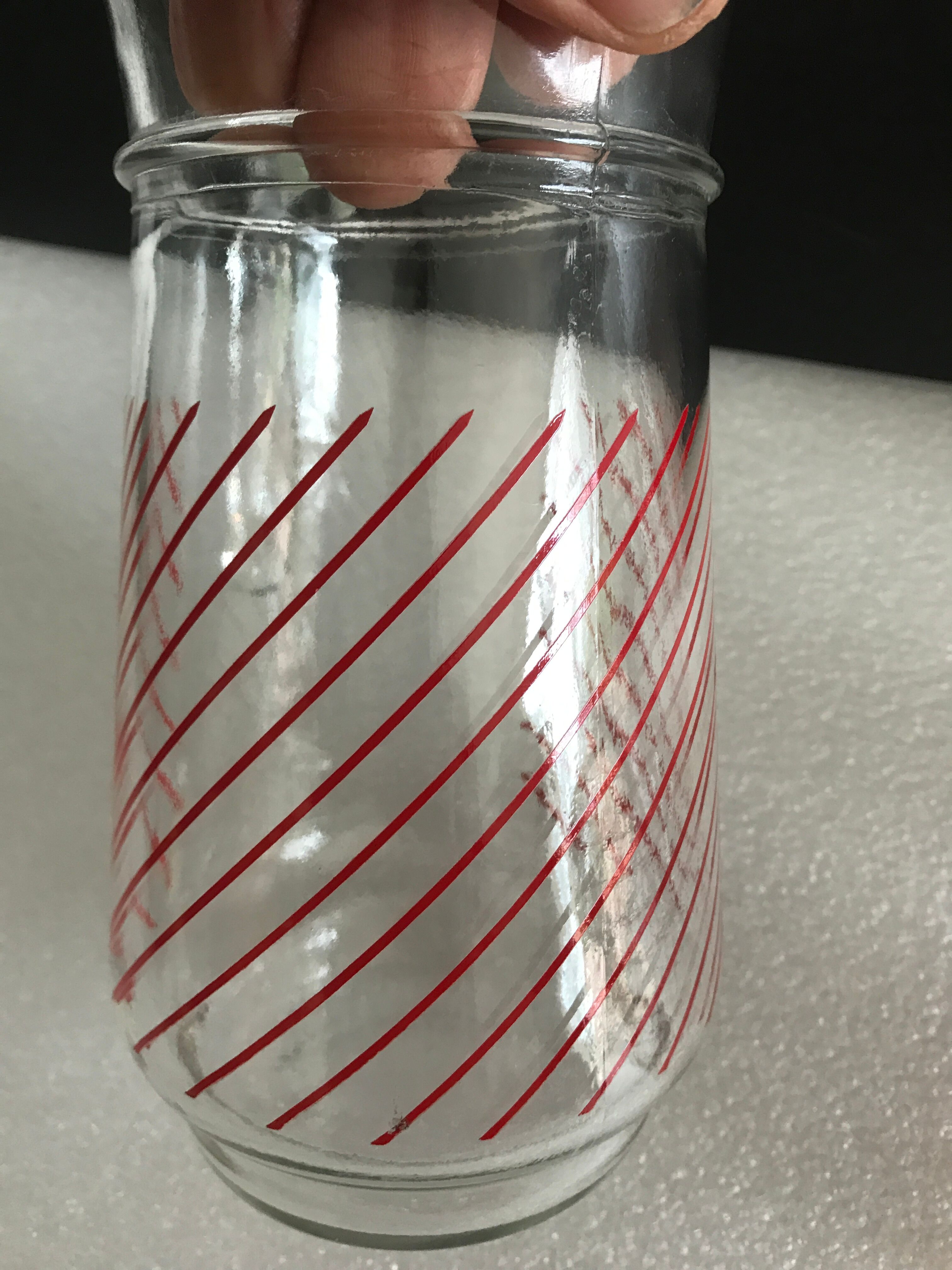 orangeade pitcher service - 6 60s Italy